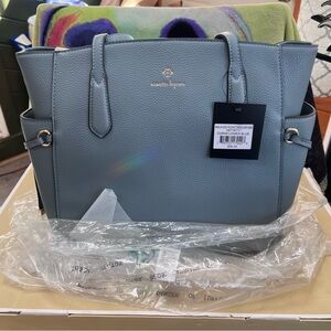 💙 NWT Nanette Lepore “Analia” Cornflower Blue Pocket Shoulder Bag 💙